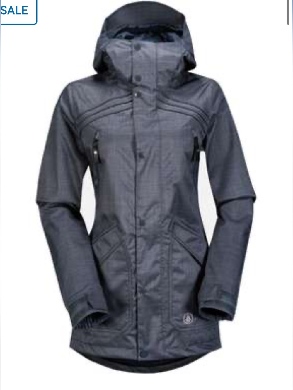 VOLCOM Flock snow jacket,gray,Sz.XL!EXCELLENT